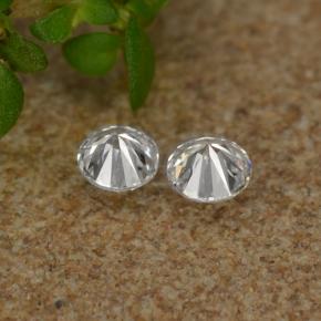 Diamante naturale bianco da 0,06 ct, taglio rotondo, VS-SI