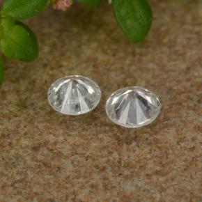 Diamante naturale bianco da 0,06 ct, taglio rotondo, VS-SI