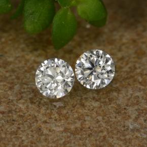 Gemme di Diamante Bianco naturale da 0.06 ct, Taglio rotondo, VS-SI