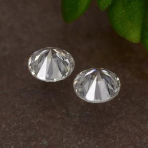 Diamante naturale bianco da 0,06 ct, taglio rotondo, VS-SI