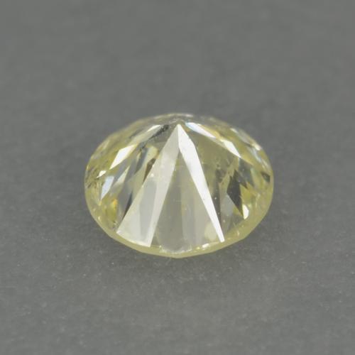 Diamante naturale giallo da 0,15 ct, taglio rotondo, VS-SI