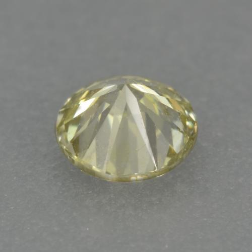 Diamante Limone giallo naturale da 0.18 ct, Taglio rotondo, VS-SI
