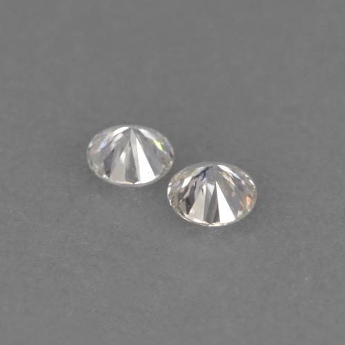 Gemme di Diamante Bianco caldo naturale da 0.03 ct, Taglio rotondo, VVS-VS