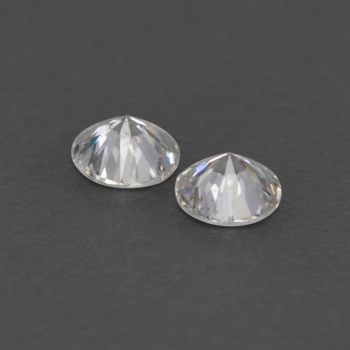 Diamante naturale bianco da 0,02 ct, taglio rotondo, VS
