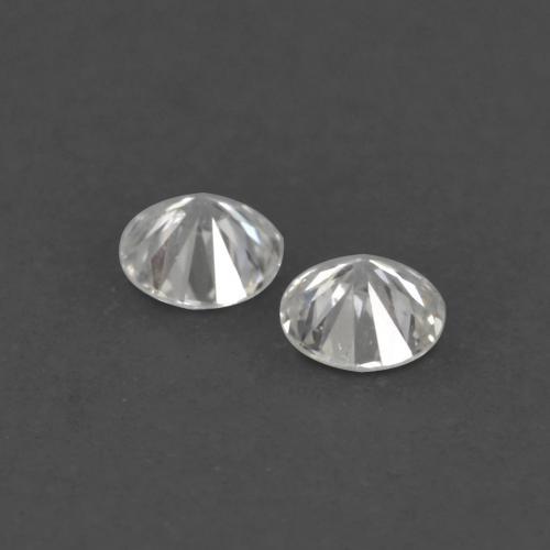 Gemme di Diamante Bianco caldo naturale da 0.03 ct, Taglio rotondo, VVS-VS