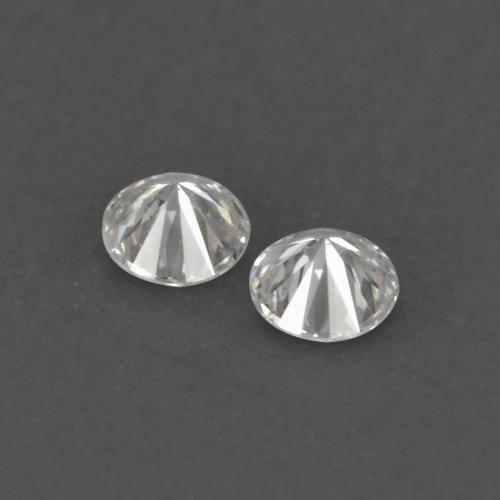 Gemme di Diamante Bianco caldo naturale da 0.03 ct, Taglio rotondo, VVS-VS