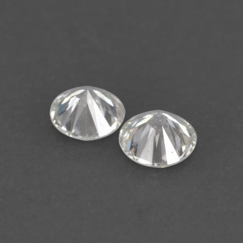 Diamante naturale bianco da 0,04 ct, taglio rotondo, VS