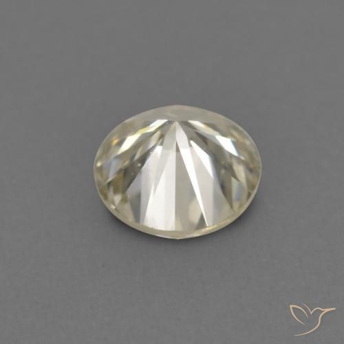 Diamante Color champagne naturale da 0.14 ct, Rotondo, VVS-VS