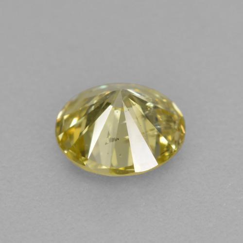 Diamante Color champagne naturale da 0.33 ct, Taglio rotondo, VS
