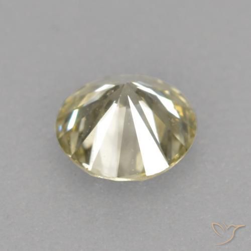 Diamante Color cognac naturale da 0.25 ct, Rotondo, VS