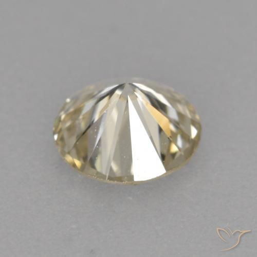 Diamante Color cognac naturale da 0.24 ct, Rotondo, VS