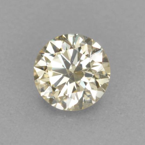 Diamante Color champagne naturale da 0.11 ct, Taglio rotondo, VVS-VS
