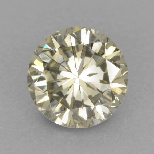 Diamante Color champagne naturale da 0.21 ct, Taglio rotondo, VVS-VS