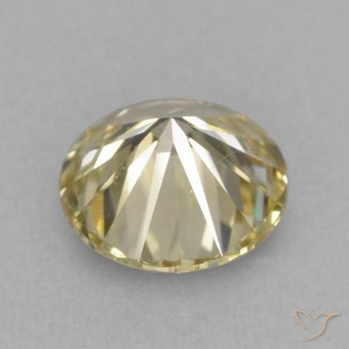 Diamante Marrone medio naturale da 0.21 ct, Rotondo, VVS-VS