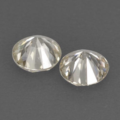 Diamante naturale bianco da 0,24 ct, taglio rotondo, VVS-VS