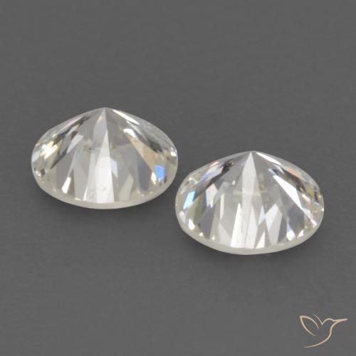 Gemme di Diamante I naturale da 0.25 ct, Rotondo, VVS-VS