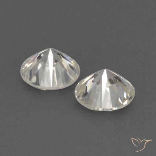 Gemme di Diamante I naturale da 0.19 ct, Rotondo, VVS-VS