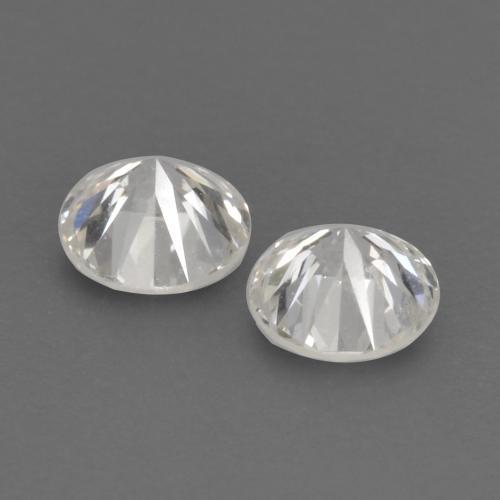 Gemme di Diamante Bianco caldo naturale da 0.20 ct, Taglio rotondo, VVS-VS