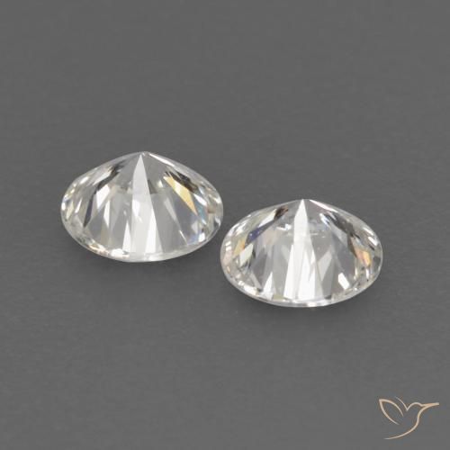 Gemme di Diamante H naturale da 0.15 ct, Rotondo, VVS-VS