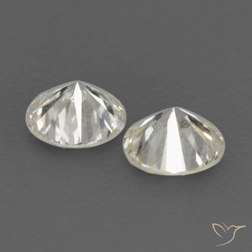 Gemme di Diamante I naturale da 0.21 ct, Rotondo, VVS-VS