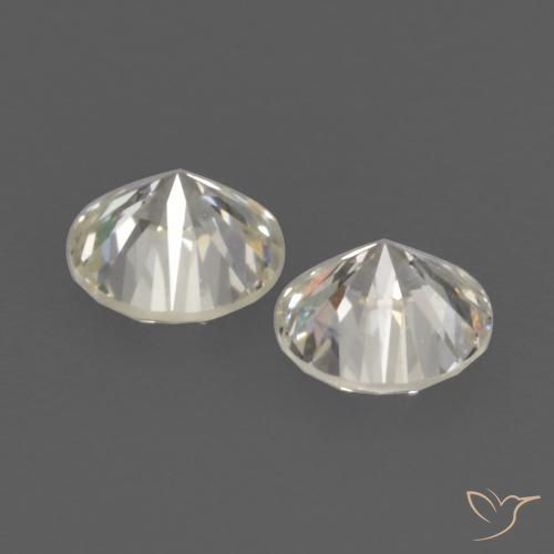 Gemme di Diamante I naturale da 0.20 ct, Rotondo, VVS-VS