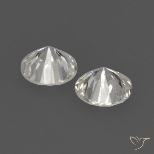 Gemme di Diamante I naturale da 0.18 ct, Rotondo, VVS-VS