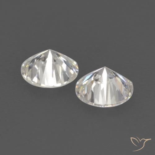 Gemme di Diamante I naturale da 0.16 ct, Rotondo, VVS-VS