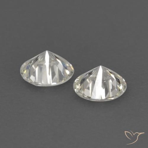 Gemme di Diamante I naturale da 0.15 ct, Rotondo, VVS-VS