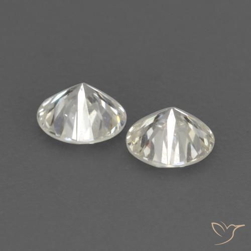 Gemme di Diamante I naturale da 0.14 ct, Rotondo, VVS-VS