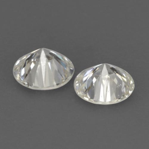 Gemme di Diamante Bianco caldo naturale da 0.21 ct, Taglio rotondo, VVS-VS