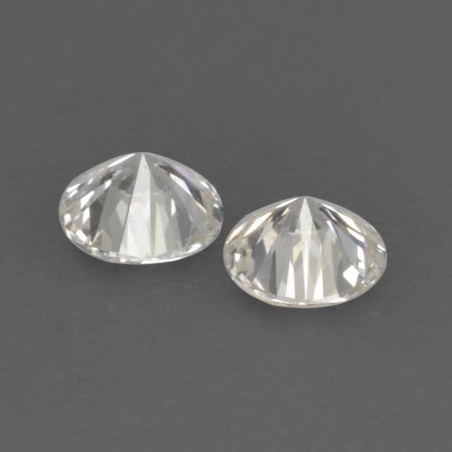 Diamante naturale bianco da 0,16 ct, taglio rotondo, VVS-VS