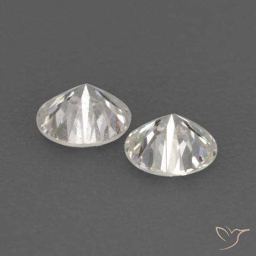 Gemme di Diamante I naturale da 0.15 ct, Rotondo, VVS-VS
