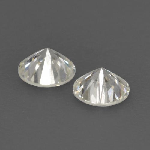 Gemme di Diamante Bianco caldo naturale da 0.18 ct, Taglio rotondo, VVS-VS