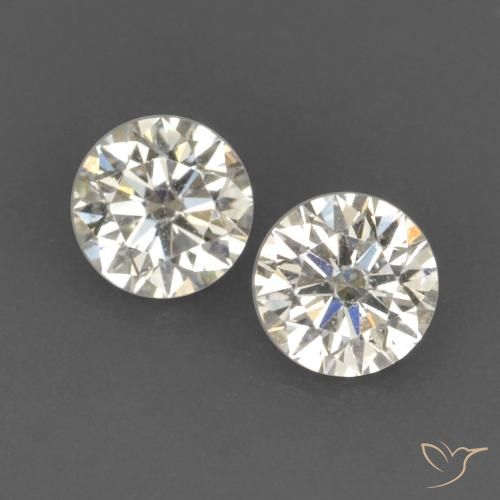 Gemme di Diamante I naturale da 0.17 ct, Rotondo, VVS-VS