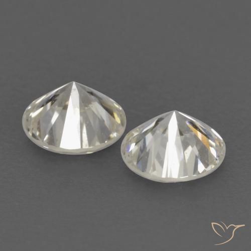 Gemme di Diamante I naturale da 0.23 ct, Rotondo, VVS-VS