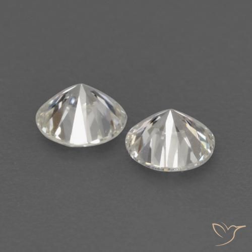Gemme di Diamante I naturale da 0.15 ct, Rotondo, VVS-VS