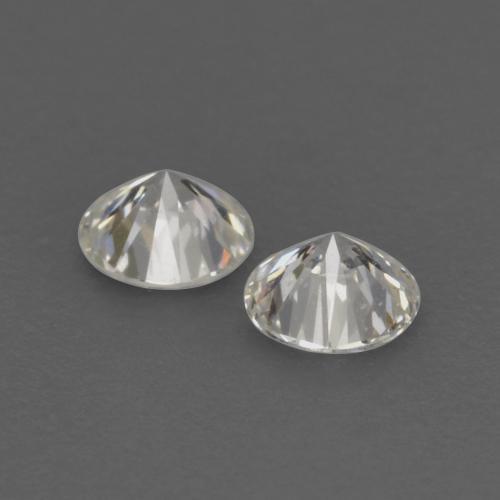 Gemme di Diamante Bianco caldo naturale da 0.13 ct, Taglio rotondo, VVS-VS