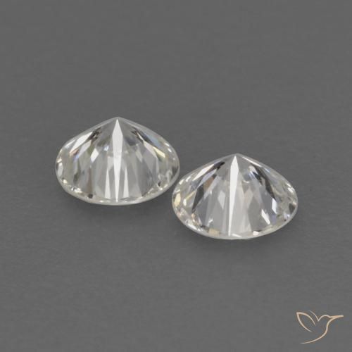 Gemme di Diamante I naturale da 0.14 ct, Rotondo, VVS-VS