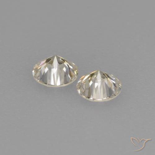 Gemme di Diamante J naturale da 0.20 ct, Rotondo, VVS-VS