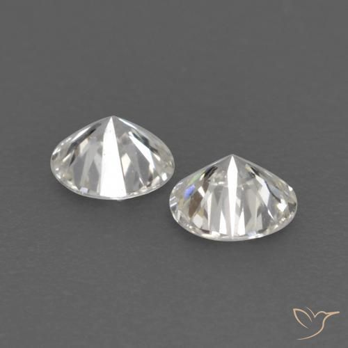 Gemme di Diamante H naturale da 0.14 ct, Rotondo, VVS-VS