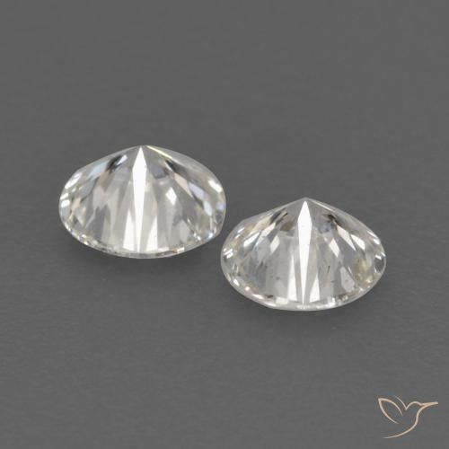 Gemme di Diamante I naturale da 0.15 ct, Rotondo, VVS-VS