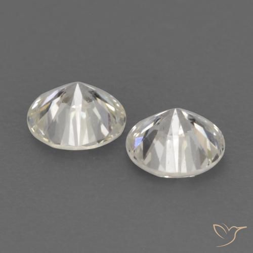 Gemme di Diamante I naturale da 0.19 ct, Rotondo, VVS-VS