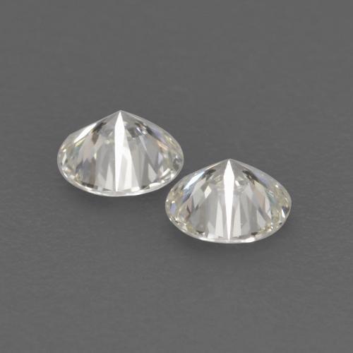 Gemme di Diamante Bianco caldo naturale da 0.13 ct, Taglio rotondo, VVS-VS