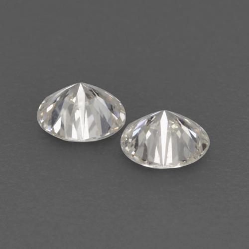 Gemme di Diamante Bianco caldo naturale da 0.13 ct, Taglio rotondo, VVS-VS