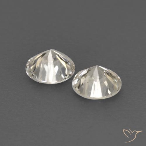 Gemme di Diamante I naturale da 0.20 ct, Rotondo, VVS-VS