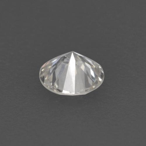 Diamante naturale bianco da 0,09 ct, taglio rotondo, VVS-VS