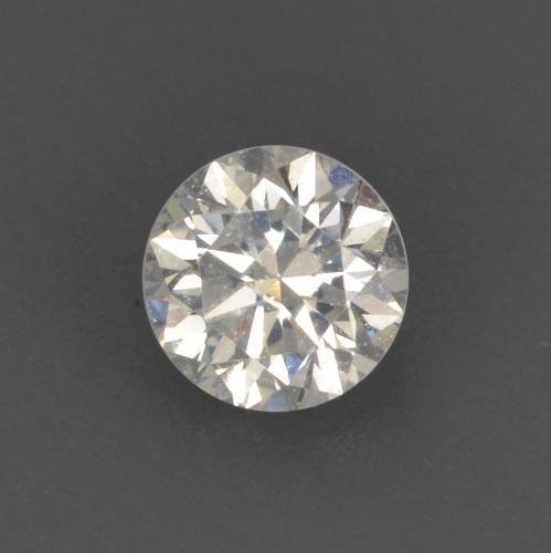 Diamante naturale bianco da 0,12 ct, taglio rotondo, VVS-VS