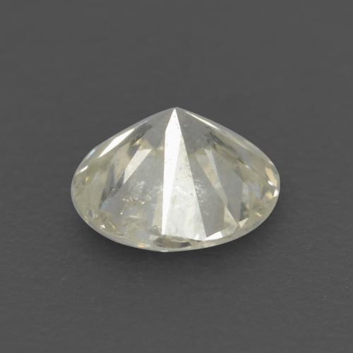 Diamante naturale bianco da 0,16 ct, taglio rotondo, VS