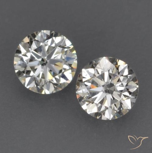 0.15ctw Naturale I Diamante, Rotondo, VVS-VS