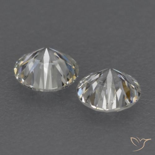 Gemme di Diamante I naturale da 0.15 ct, Rotondo, VVS-VS